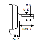 Motor Frame Chart Diagram NEMA & IEC. Motor frame dimension chart ...